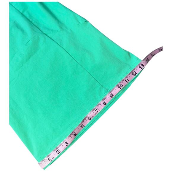NWOT NIKE Collection High-waisted Wide-leg Woven Grass Green Pant Size Small - Picture 13 of 13